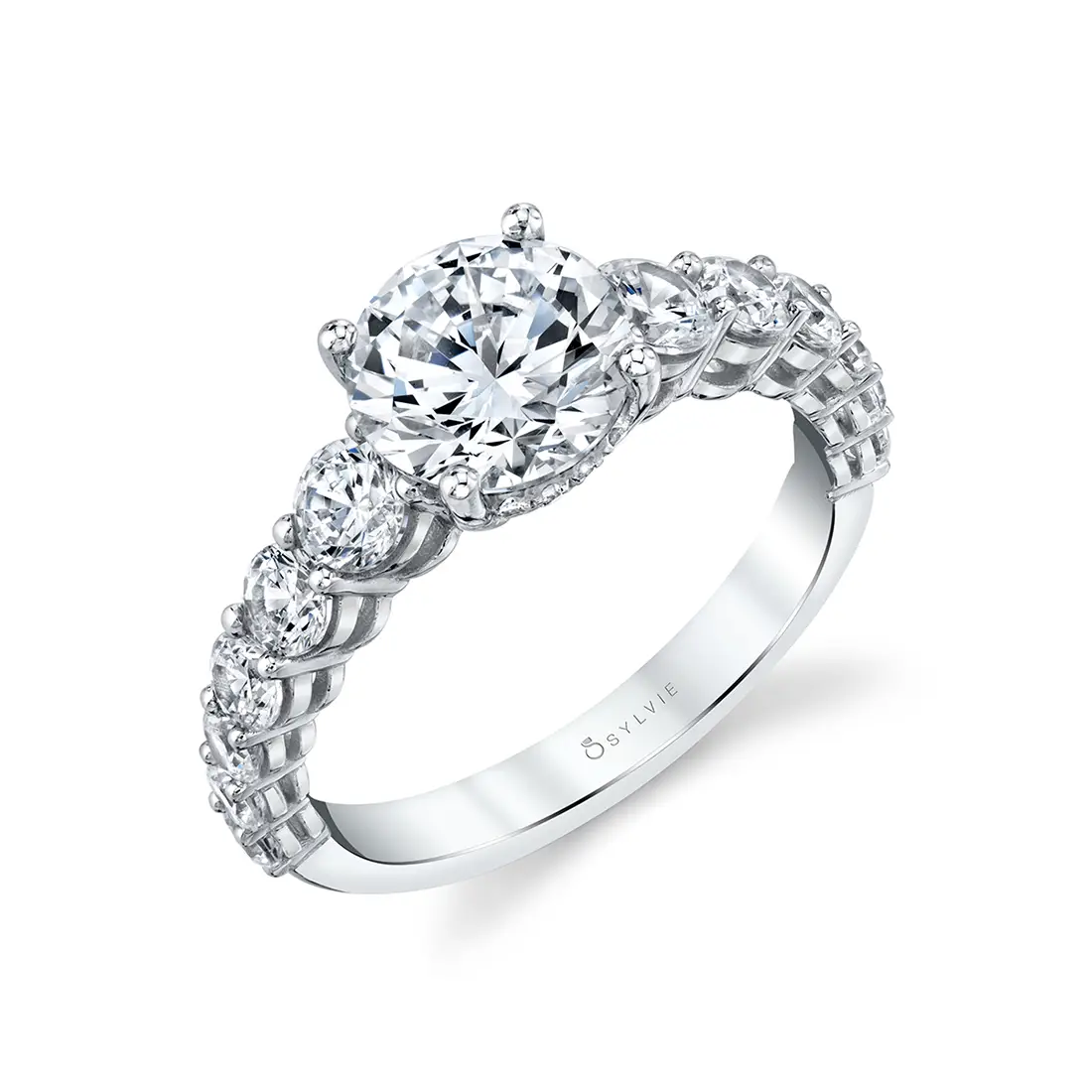 Wide band wedding ring sets discount