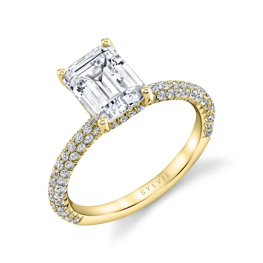 Emerald Cut Engagement Ring