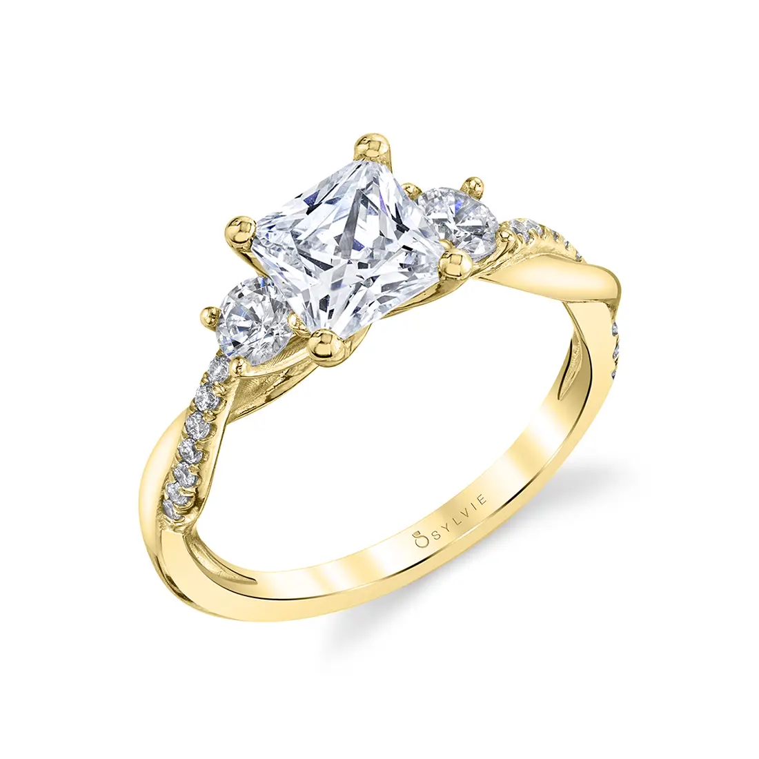 Uniqueincess Cut Engagement Ring