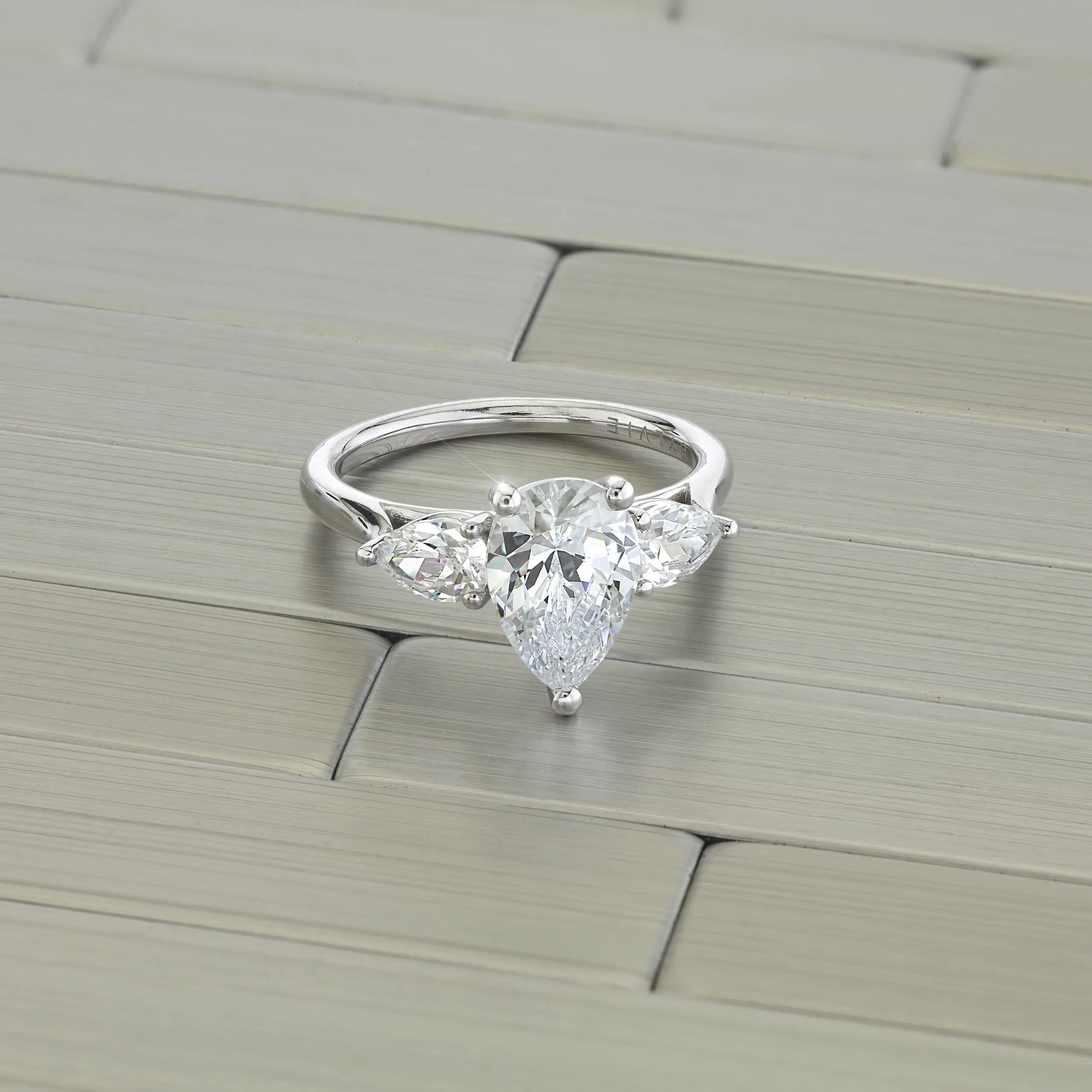 pear shaped engagement ring S3003S Sylvie scaled