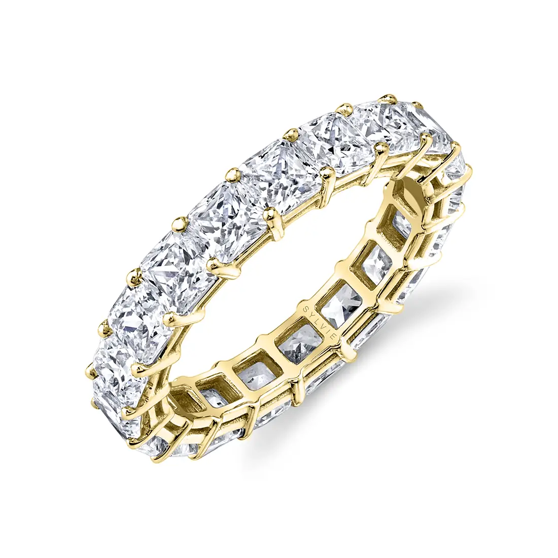 Asscher Cut Diamond Eternity Band