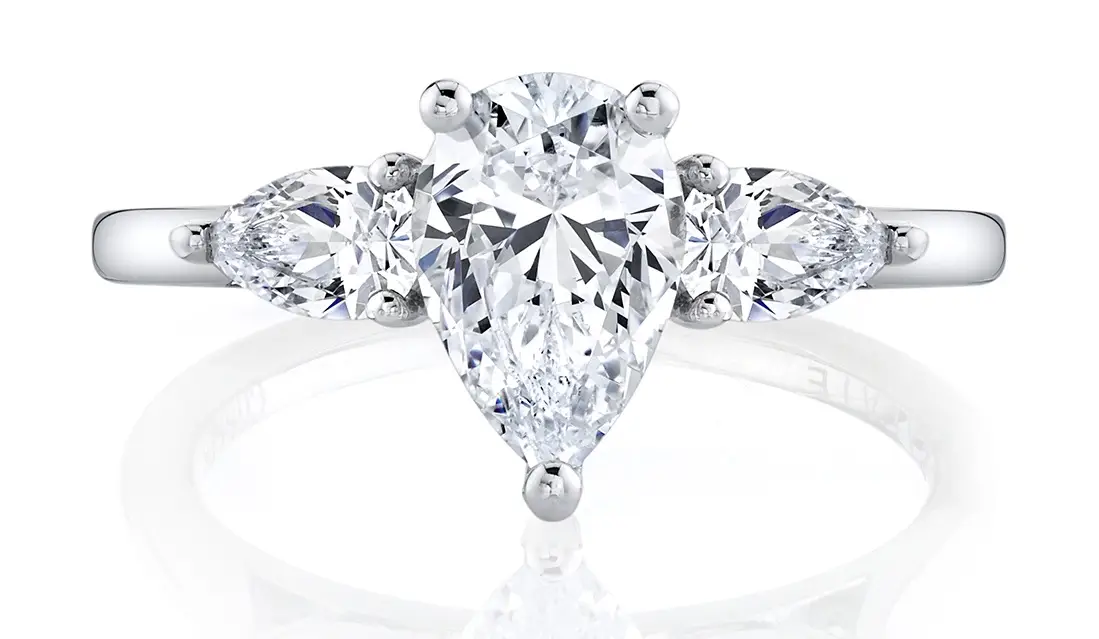 pear shaped ring