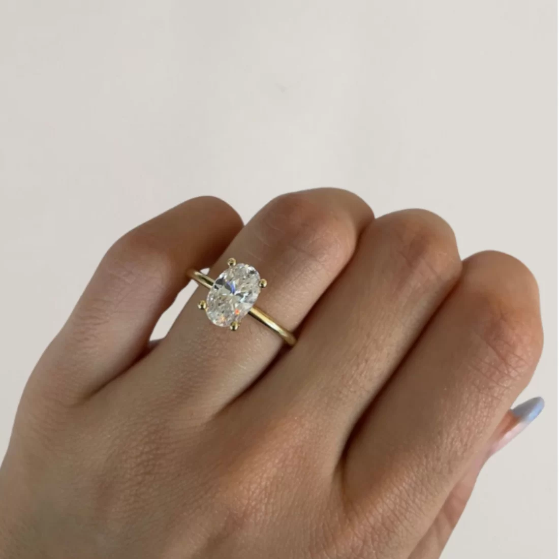 Oval diamond ratio 1