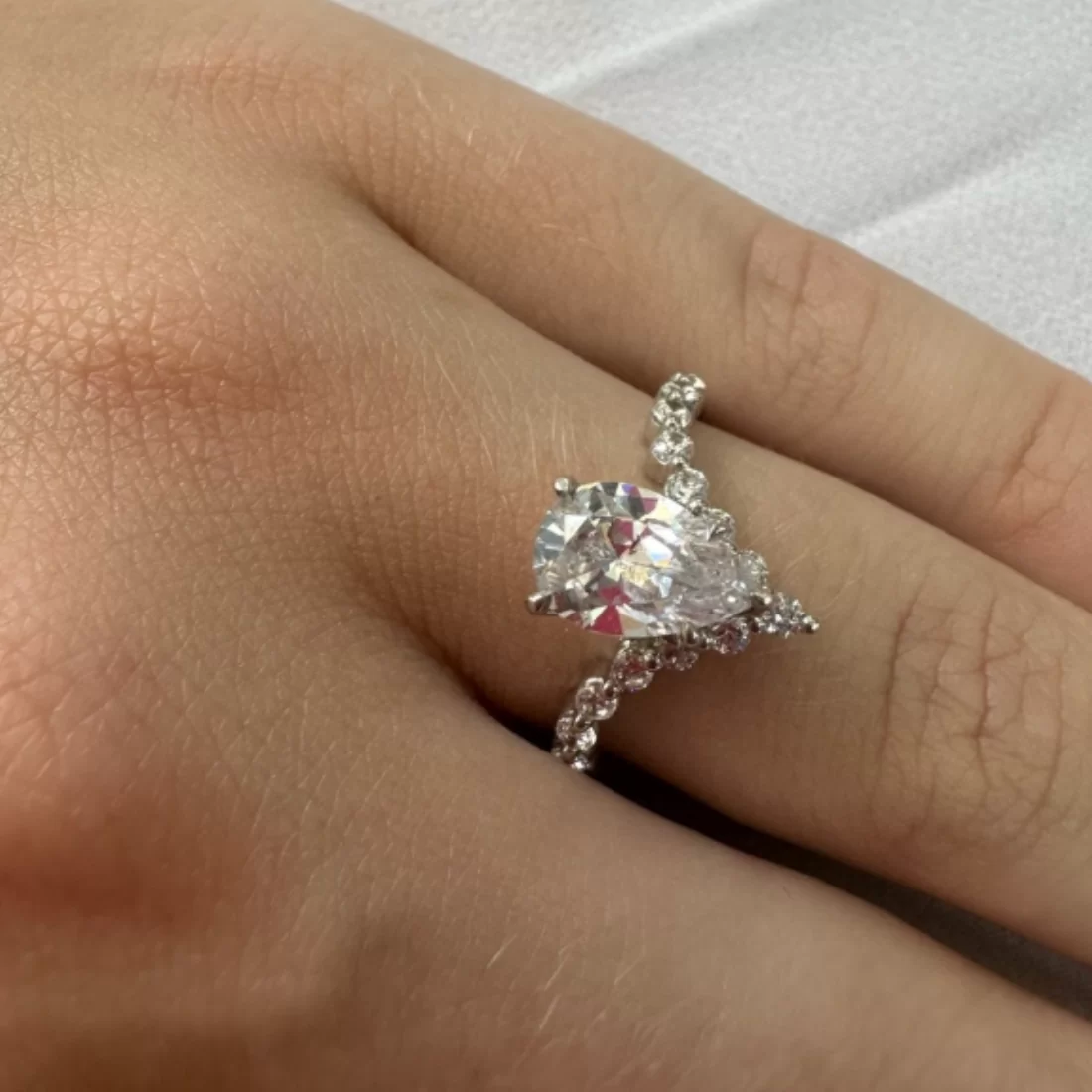 pear shaped engagement ring meaning 12
