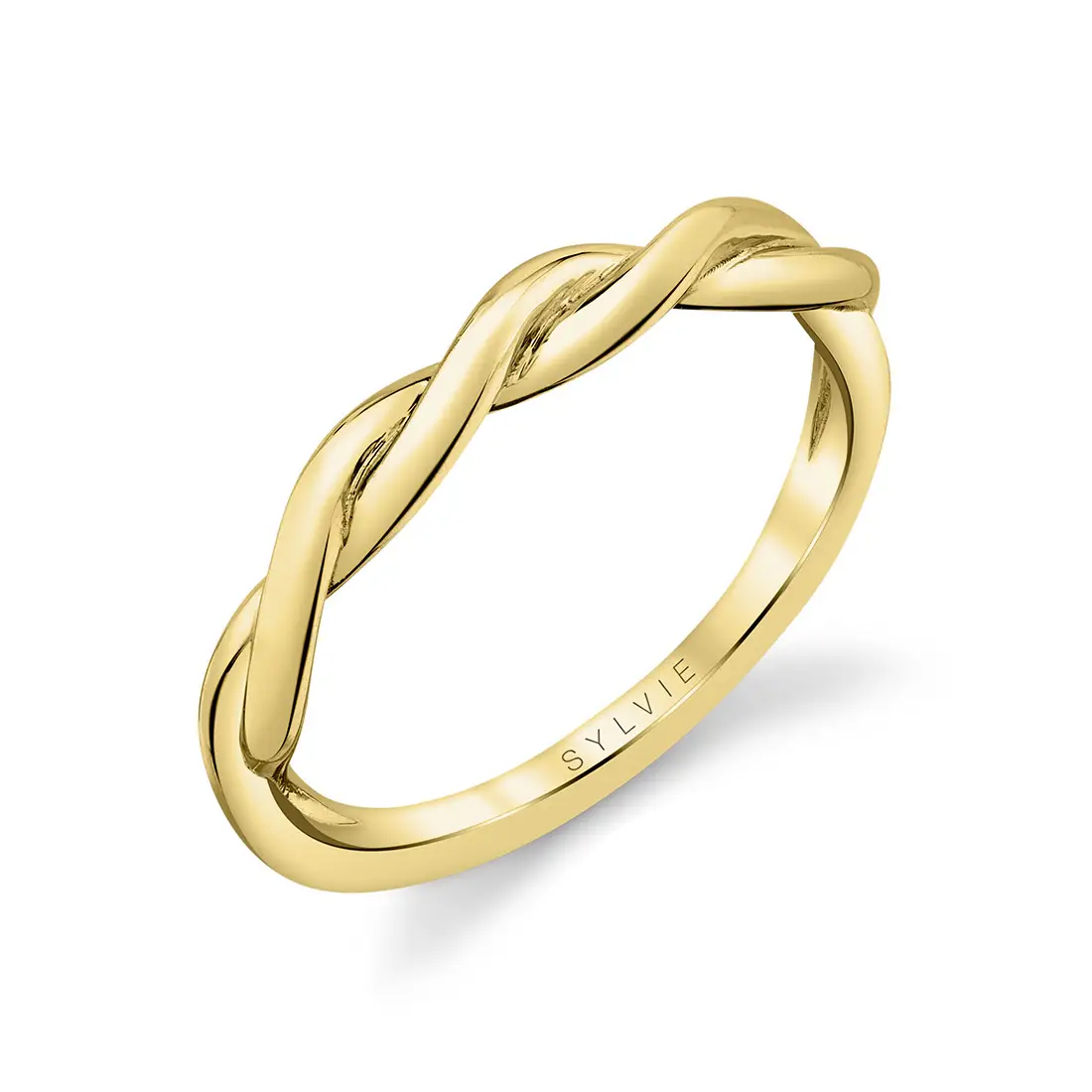 spiral wedding band