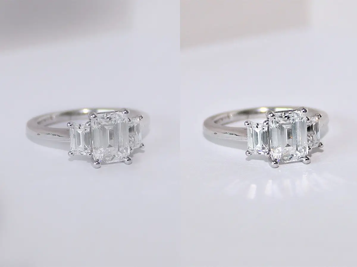 How to clean an engagement ring