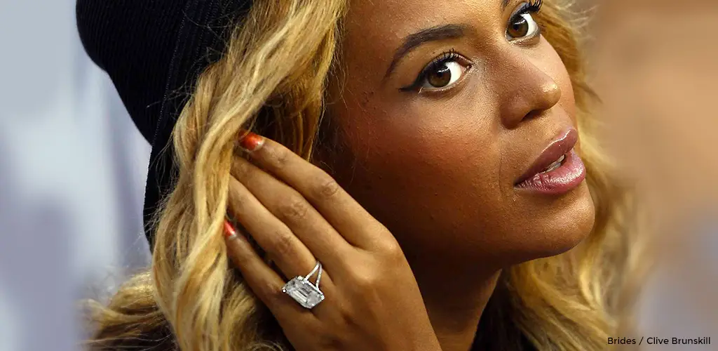 14 beyonces engagement ring