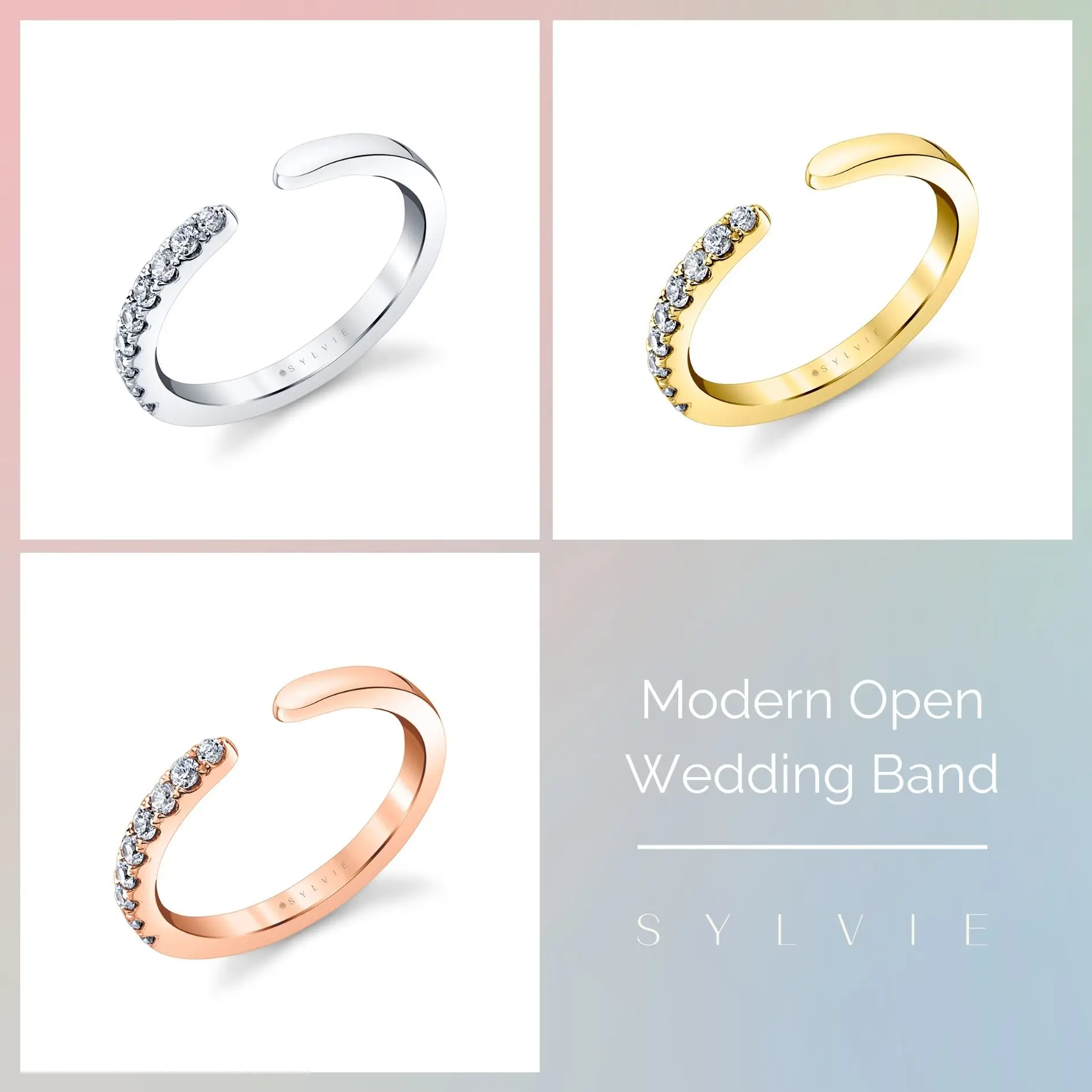 mother's day gift guide modern open wedding band