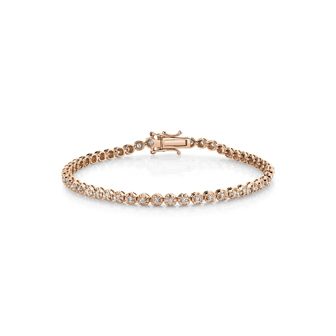 petite diamond tennis bracelet