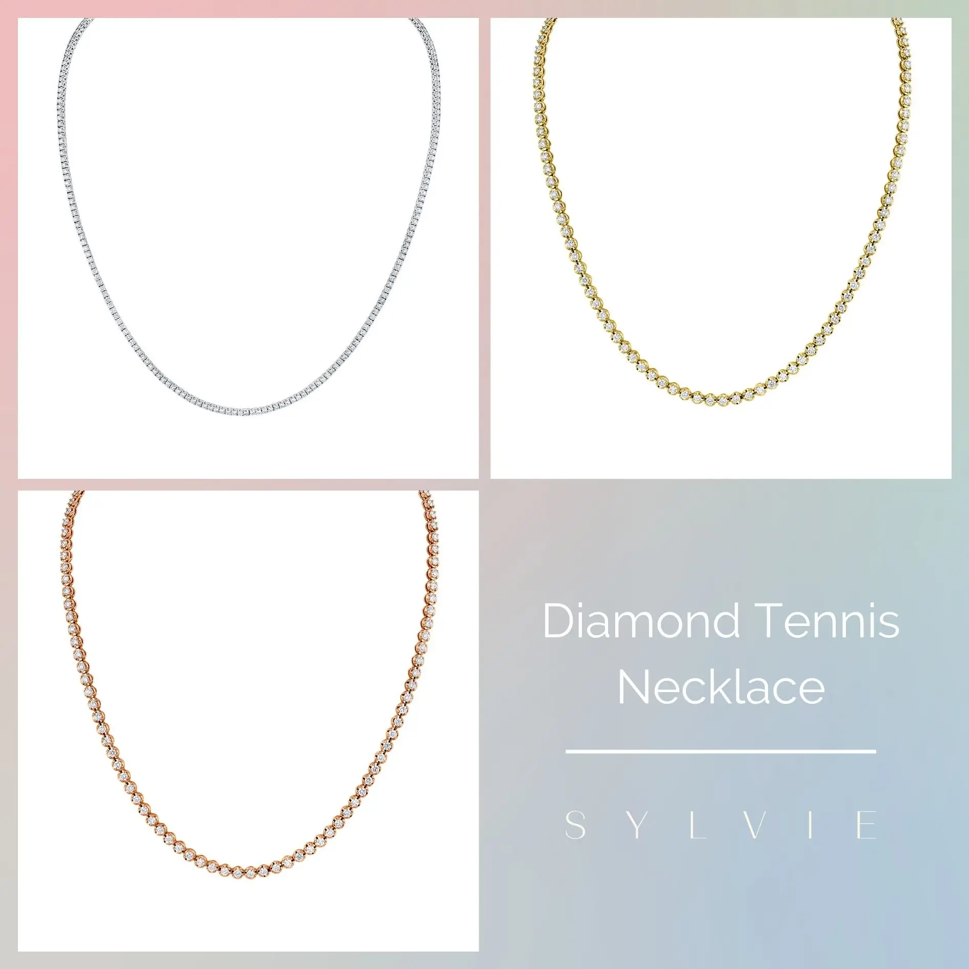 mother's day gift guide diamond tennis necklace