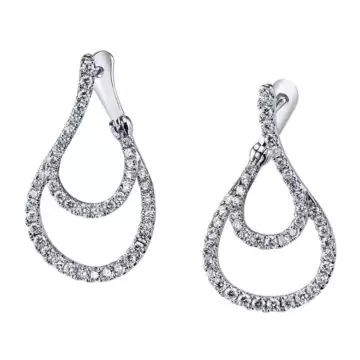 diamond drop earrings