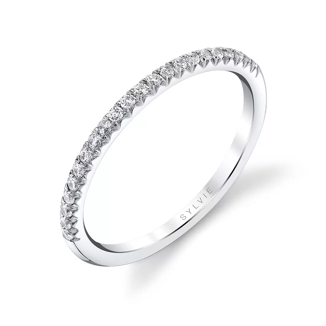 White gold, classic, diamond, wedding ring