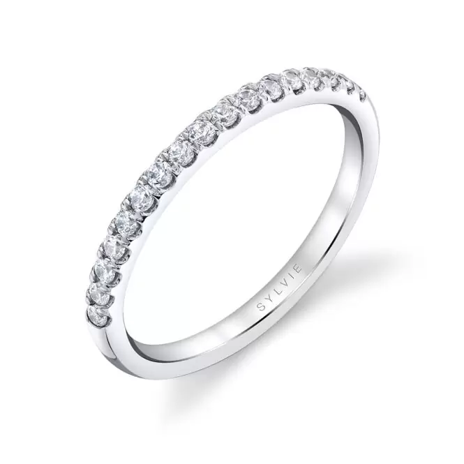 rose gold classic diamond bridge engagement ring