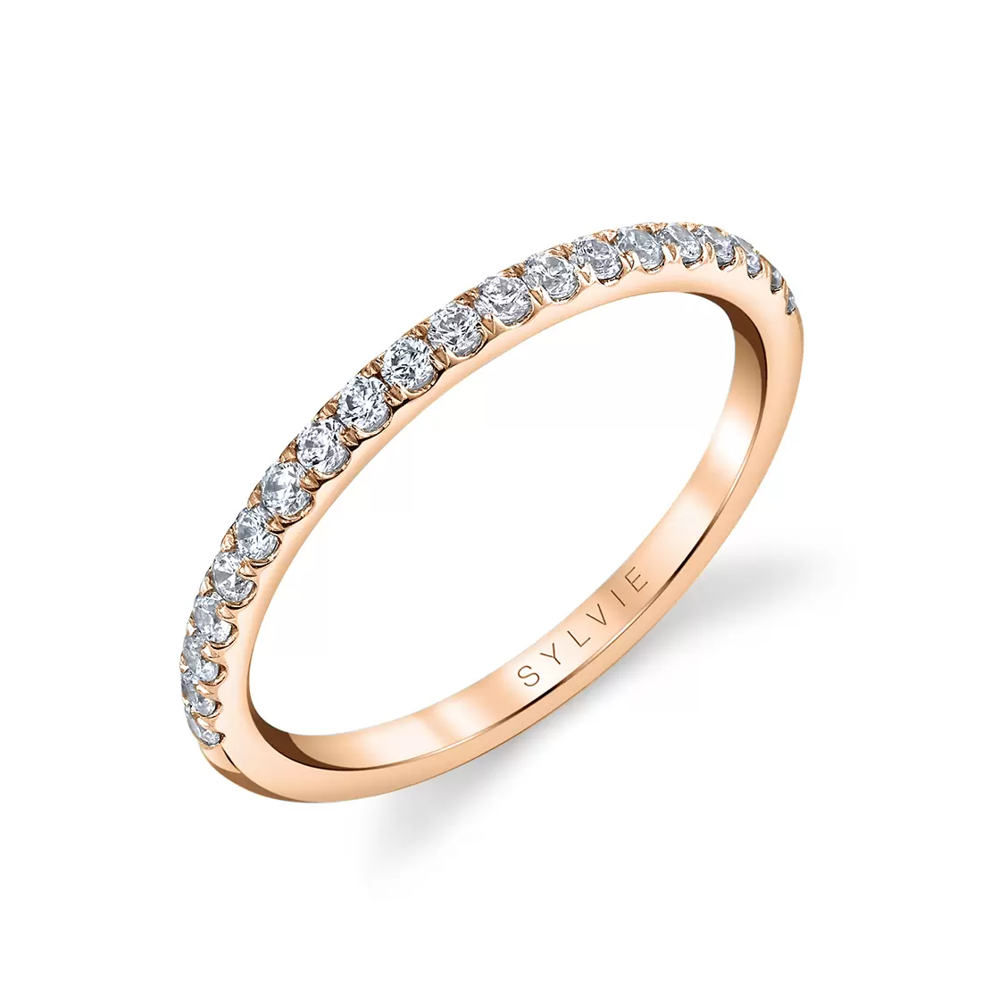 White Gold Classic Diamond Wedding Ring - Alana