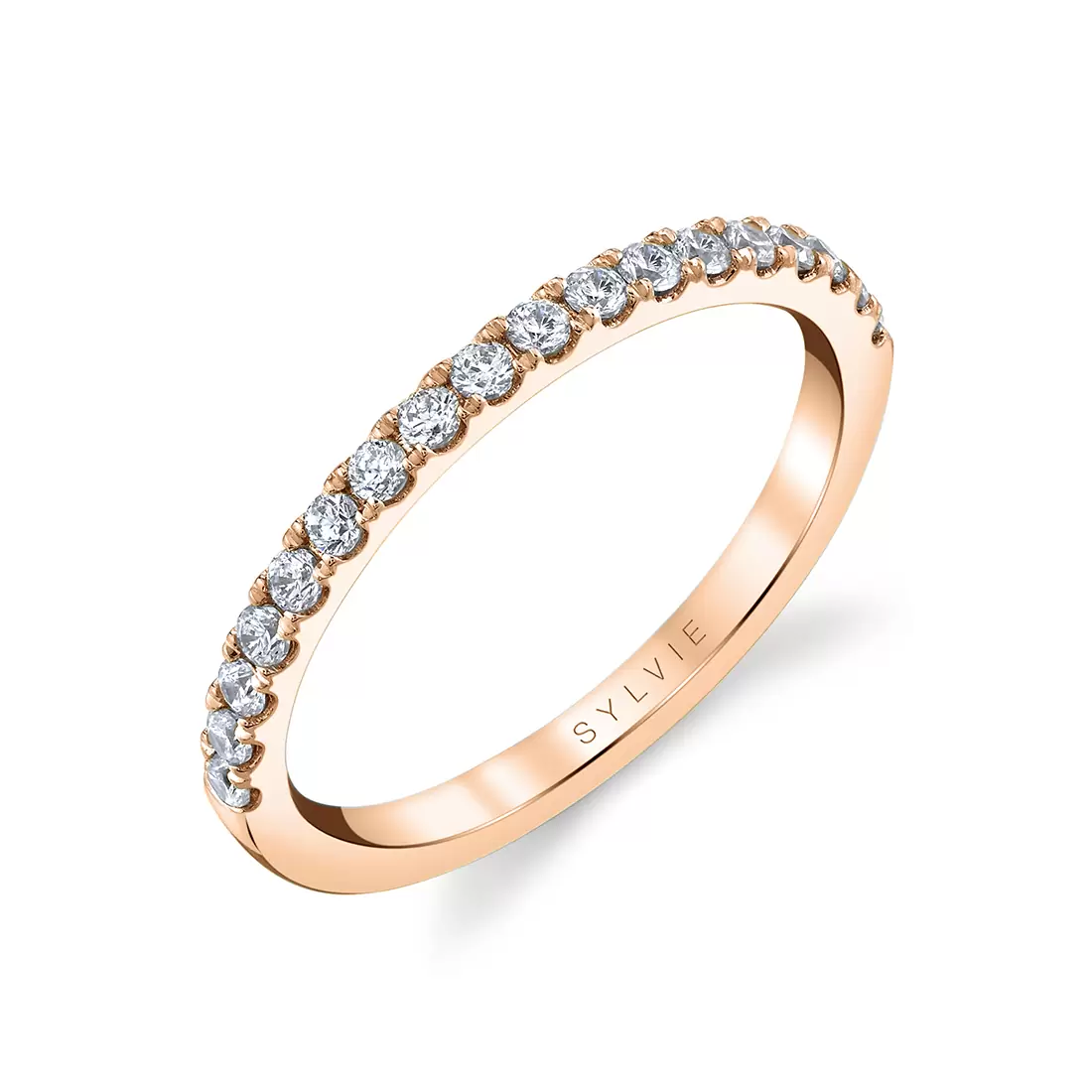 White Gold Classic Diamond Wedding Ring - Bethany