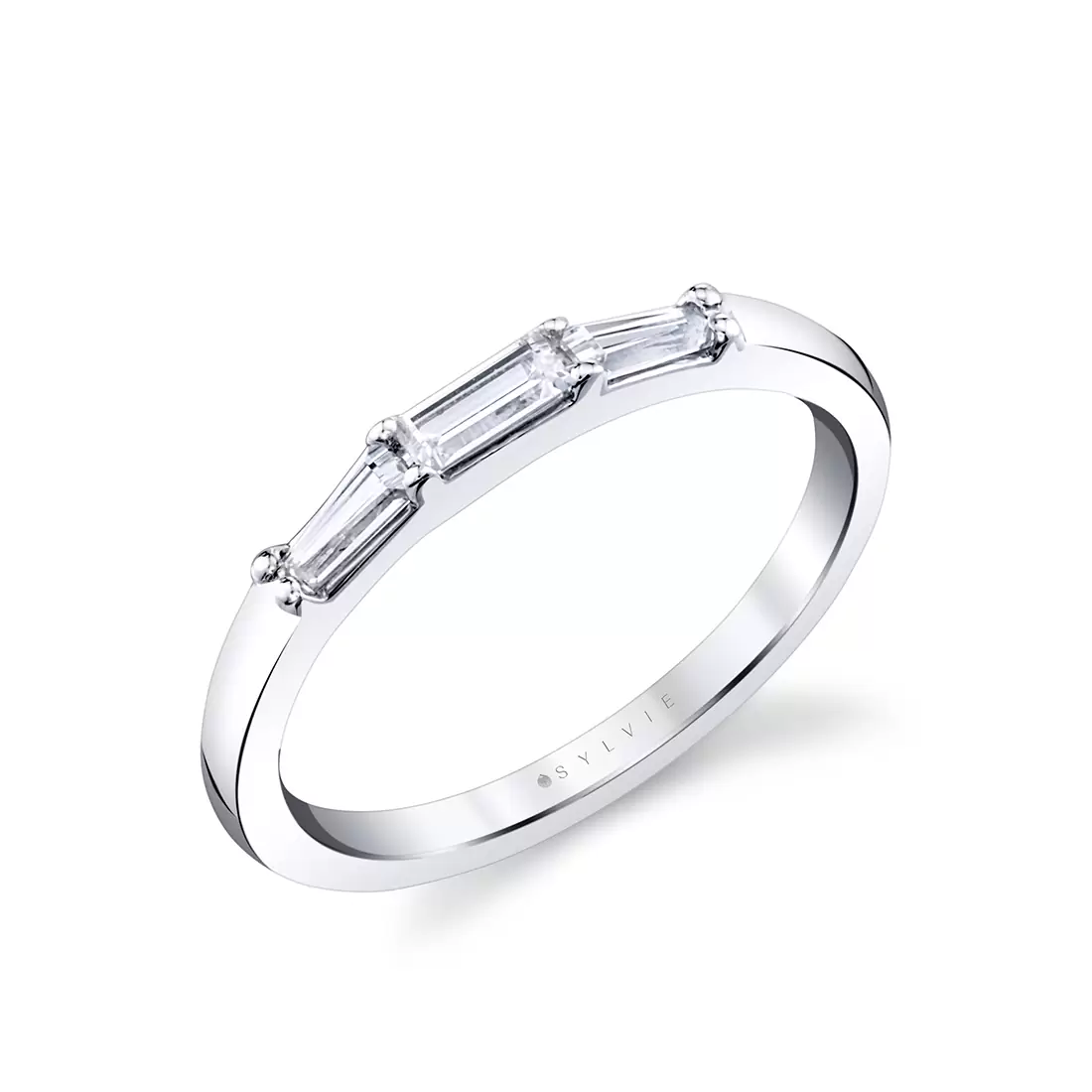 Baguette wedding set clearance
