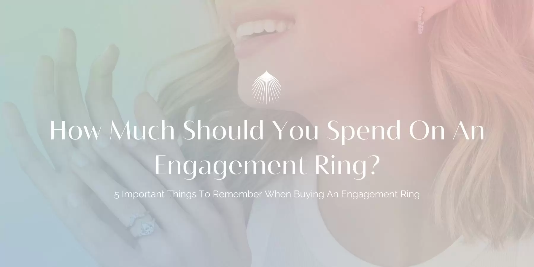 how much should you spend on an engagement ring blog header image