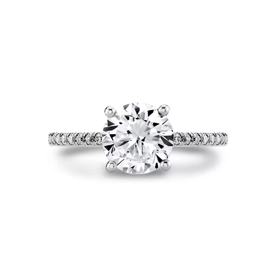 White Gold Iconelle Engagement Ring - Marilyn