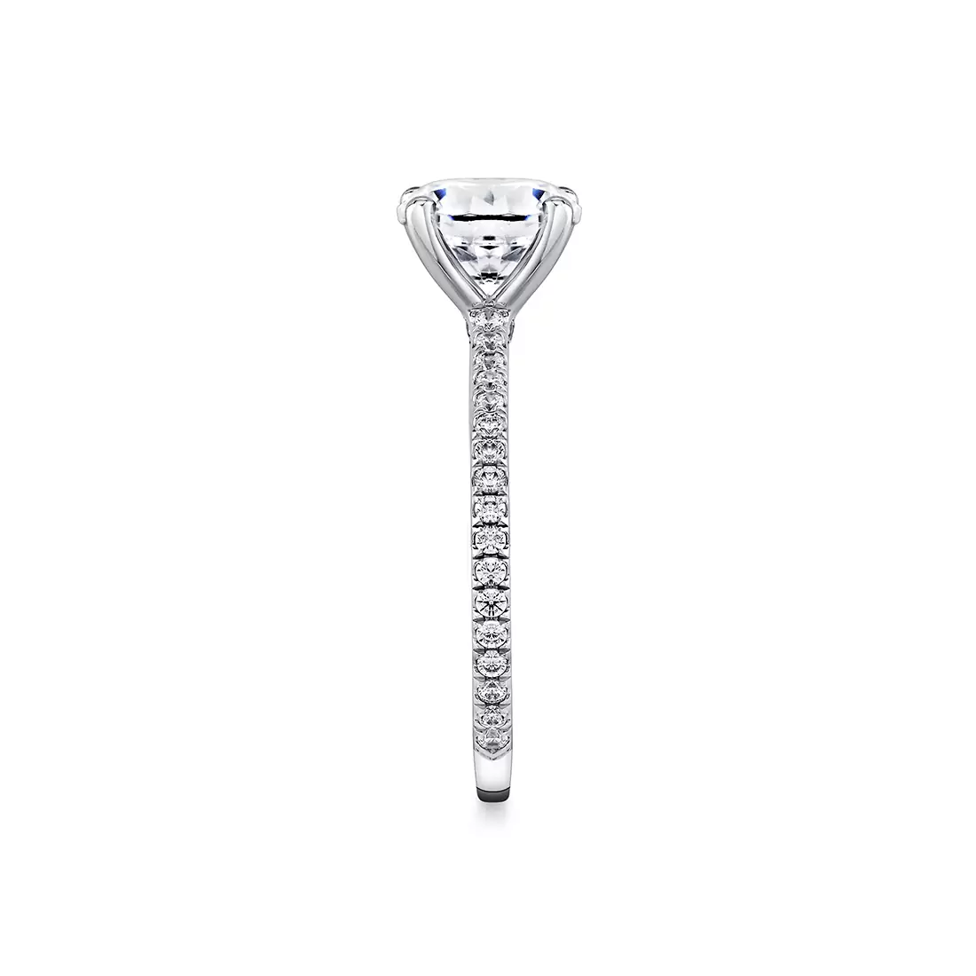 White Gold Iconelle Engagement Ring - Marilyn