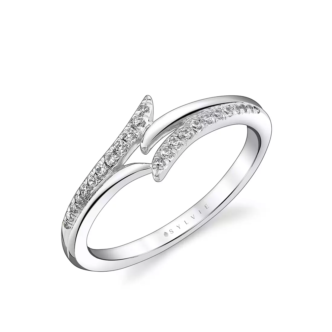 Yellow Gold Tulira Diamond Vine Wedding Ring