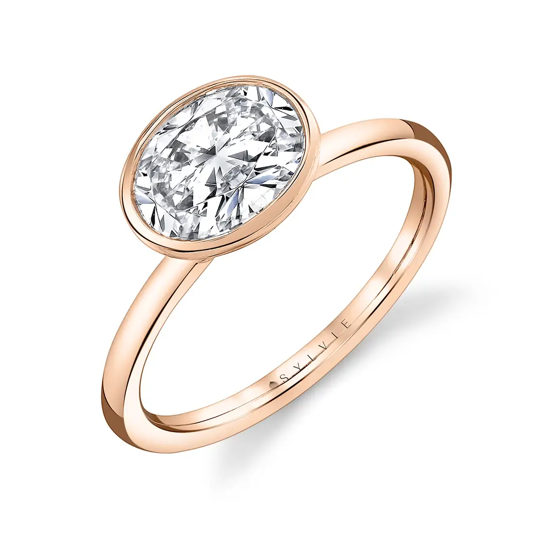 Bezel set solitaire online