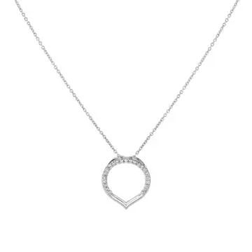 yellow gold diamond pendant crop