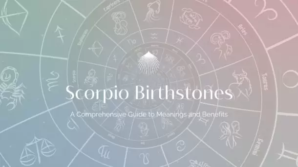 scorpio birthstones blog header image