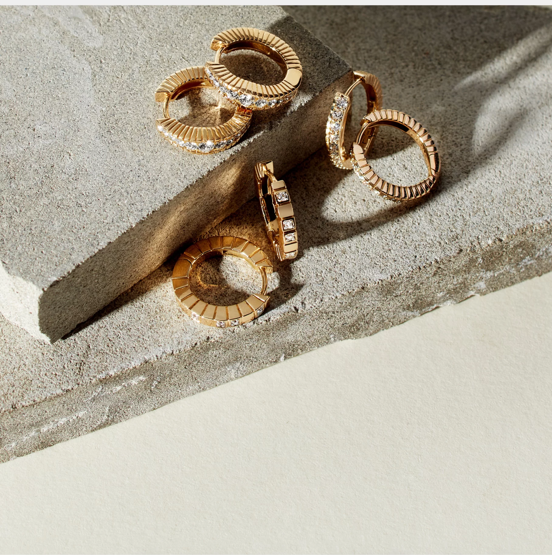 diamond hoop earrings 3