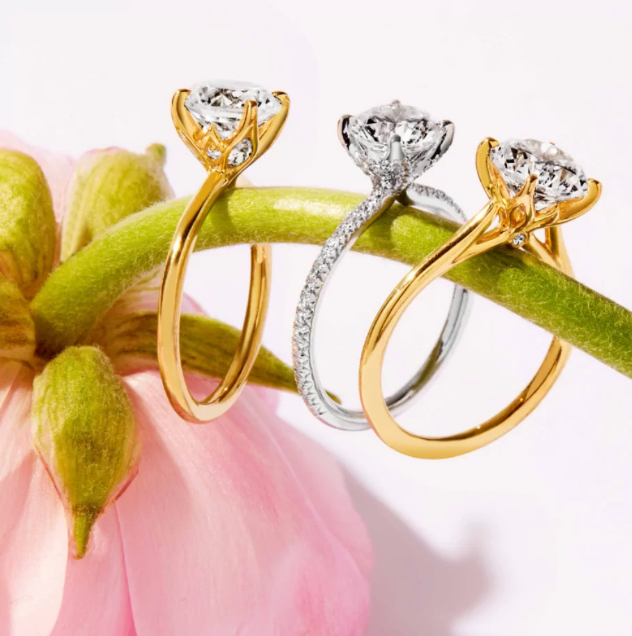 flower engagement rings 1