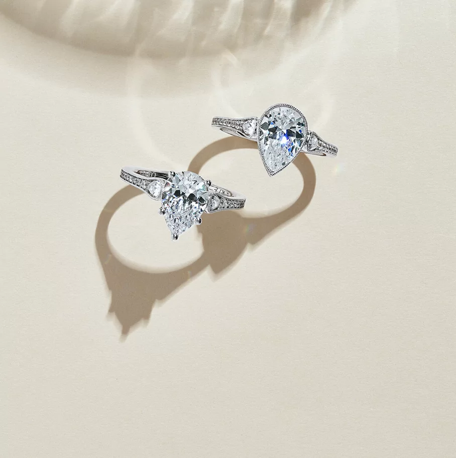 pear cut engagement rings 1