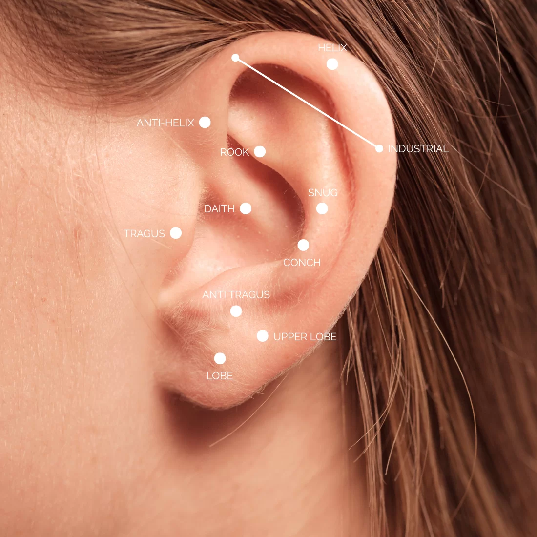 how to stack earrings 2