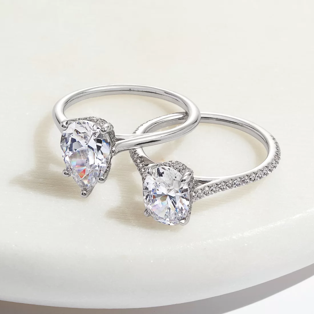 how to wear a pear shaped ring 9