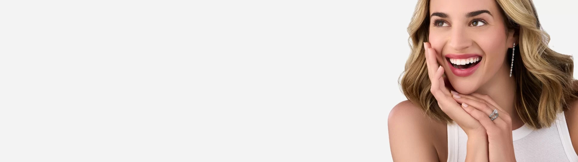 Modern Vintage Wedding Rings Top Banner (Desktop)