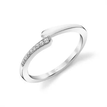 Yellow Gold Éternelle Crossover Diamond Ring